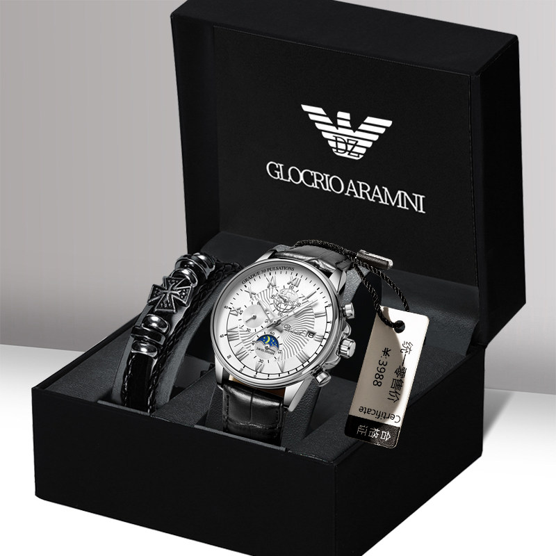 瑞士手表男款商务男士手表正品十大机械品牌青少年学生电子石英表