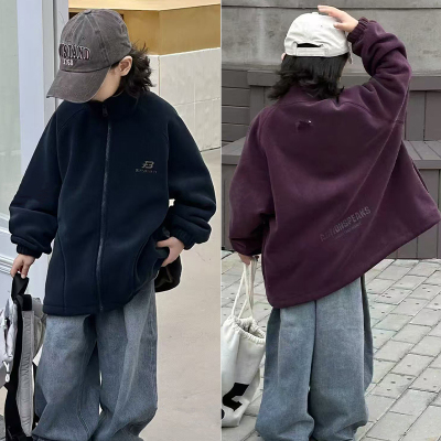 童乐鱼奥粒绒加厚外套校服神器潮