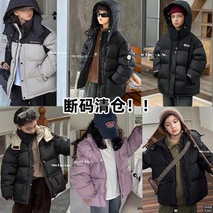 冬季清仓!啦芙莱牛哆哆童装男童女童连帽90白鸭绒羽绒服品牌合集