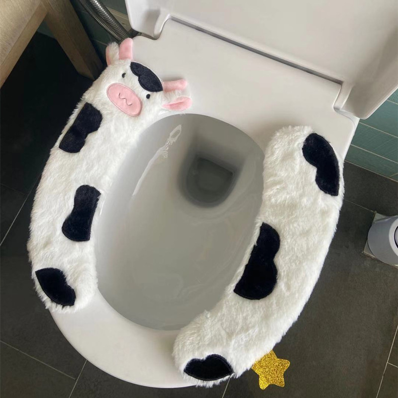 牛年大吉马桶垫马桶贴马桶坐垫家用四季马桶套坐便套垫圈吉祥牛牛
