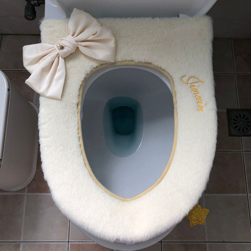 加厚马桶垫坐便套马桶坐垫坐便器垫子马桶圈冬季少女心可爱蝴蝶结,家庭/个人清洁工具,马桶套/马桶座圈,淘宝优惠券,粉丝福利购,淘宝优惠卷