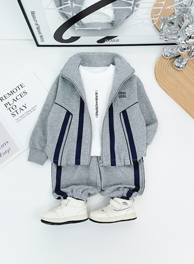 男童套装2025秋新款秋装儿童秋冬季两件套 BQ25973Y