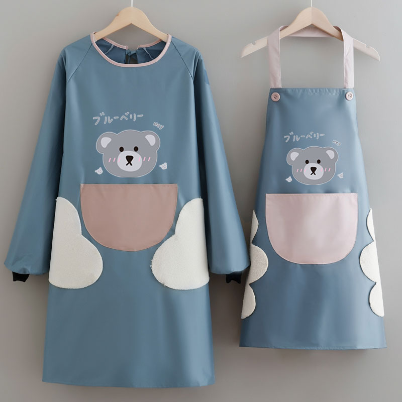 大人围裙家用厨房防水韩版反穿衣