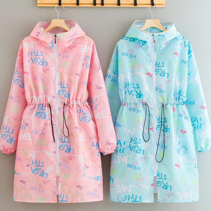 长袖收腰家用厨房罩衣