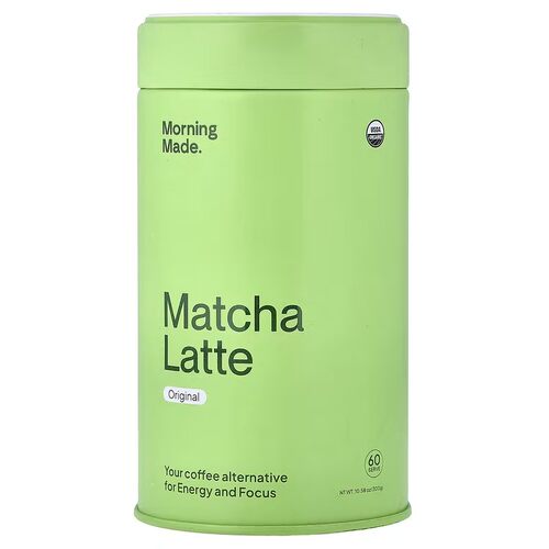 日本Morning Made 美味抹茶拿铁补充能量提神味道浓郁香醇300克