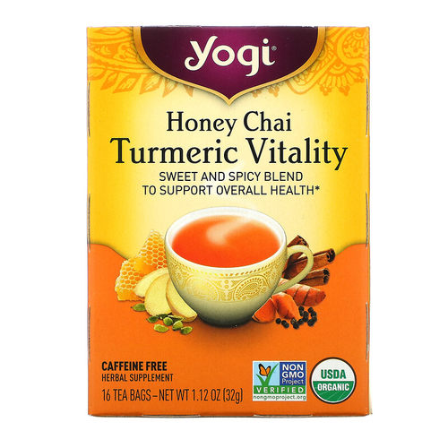 暖胃暖身姜黄茶盒装茶yogi
