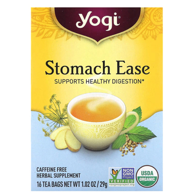 姜茶美国茶YogiTea肠胃消化