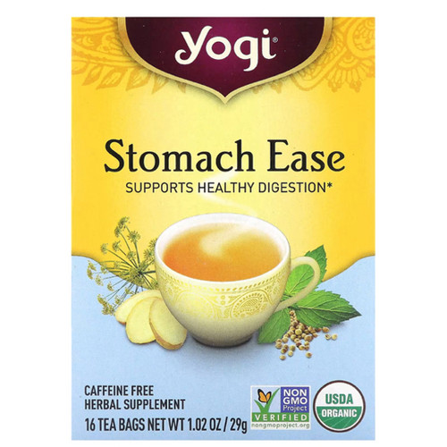 姜茶美国茶YogiTea肠胃消化