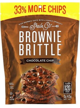 美国进口Sheila  G's 美味布朗尼坚果脆饼松脆曲奇巧克力蛋糕饼干