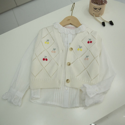 开衫马甲羊毛棉太精致了牛货法单