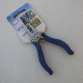 库存老货蓝达牌迷你钢丝钳4.5寸克丝钳袖 珍电子钳手工DIY夹持工具