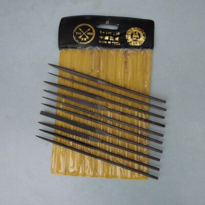 老货双箭牌什锦锉10件套小组锉