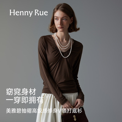 2024秋冬新款设计感上衣HENNYRUE