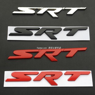 适用吉普JEEP大切诺基SRT改装车标贴翼子板侧标尾箱装饰贴车身贴