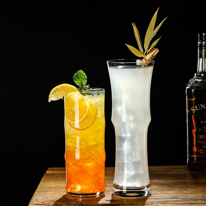 直身杯竹节造型柯林杯海波杯