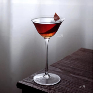 酒吧日式高款木村干马天尼杯小容量鸡尾酒杯创意酒杯无铅水晶杯子