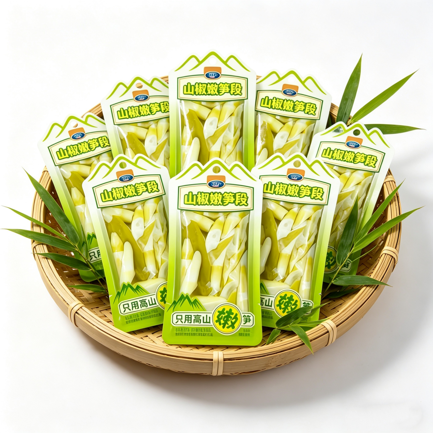 贤哥山椒嫩笋段泡椒脆笋网红零食