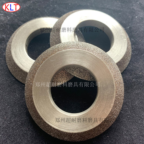金刚石电镀斜边砂轮 68*8*25 68*8*32研磨硬质合金刀具开孔器精磨