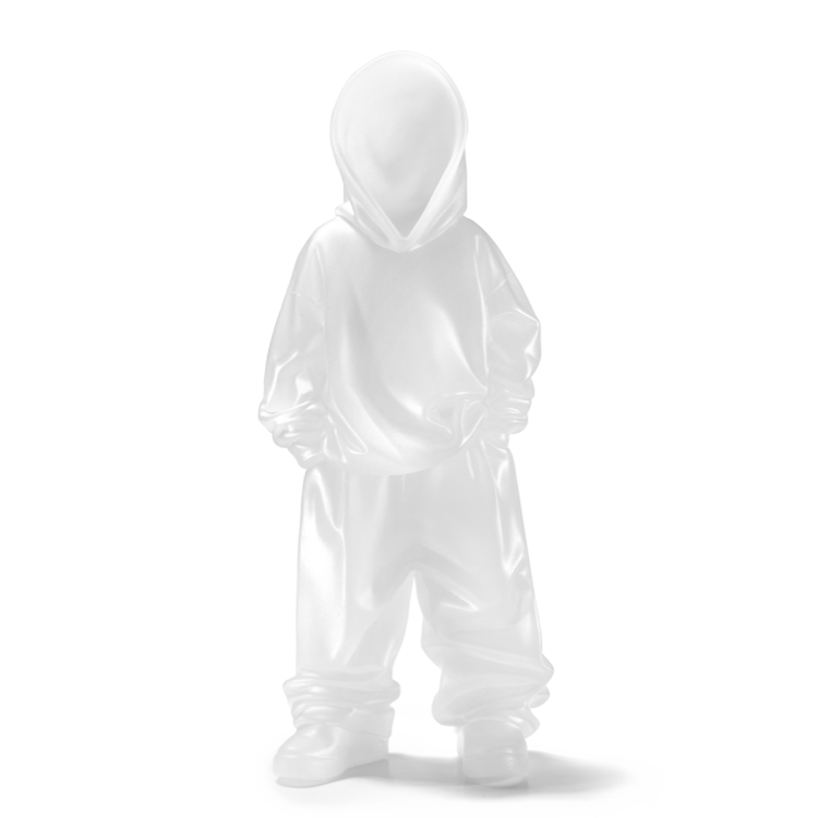 Yulong Lab原创设计Topdog2黄玉龙潮流艺术桌边摆件嘻哈人物雕塑