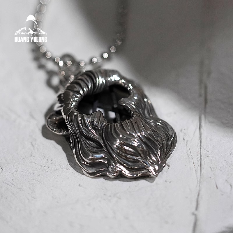 黄玉龙Yulong Lab原创设计潮品齐天大圣悟空吊坠925银饰男女项链