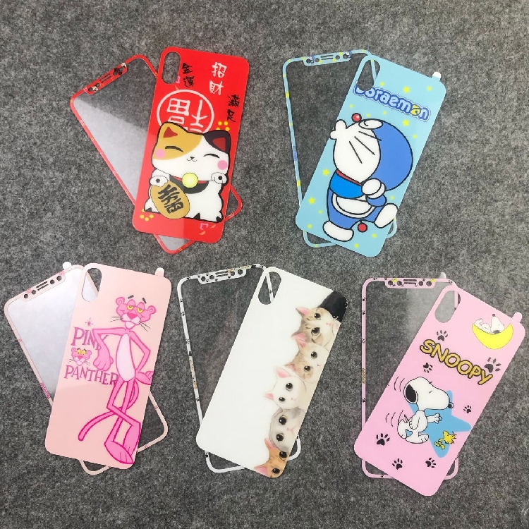 iphonex¸Ö»¯Ä¤³¬±¡0.15mmÆ»¹ûXÊÖ»ú²£Á§·ÀÖ¸ÎÆ²»½ø»Ò0.1Ëͺó±³Ä¤