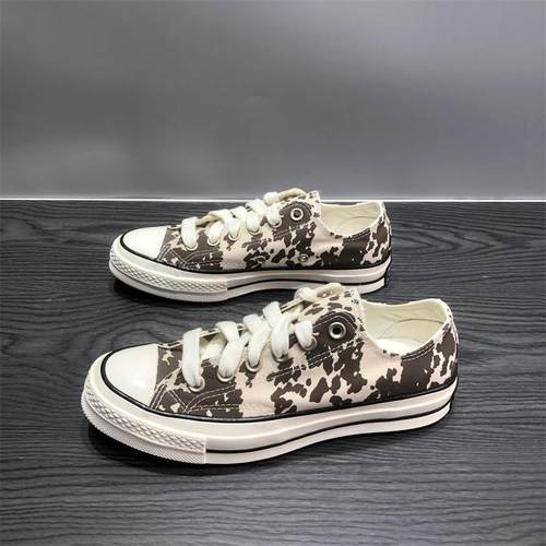 匡威低帮1970S女迷彩印染帆布鞋