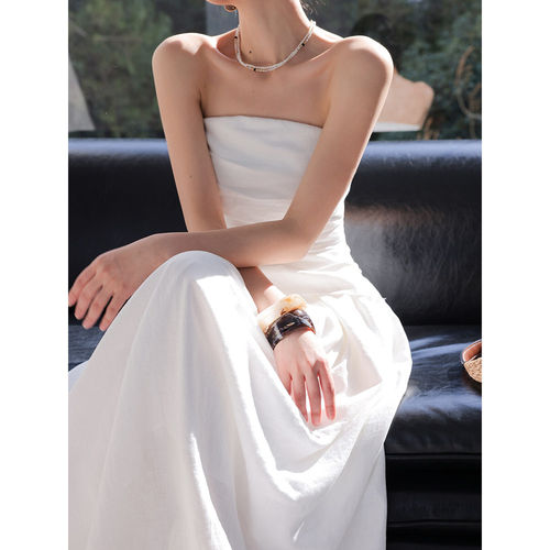 JWUNIQUE抹胸阔腿裤两件套装女