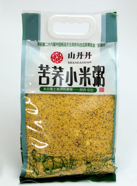 山丹丹陕北特产苦荞米小米粥伴侣
