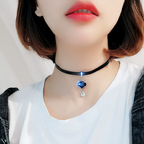 Сексуальная подвеска, ожерелье, чокер, короткая цепочка до ключиц, популярно в интернете, простой и элегантный дизайн