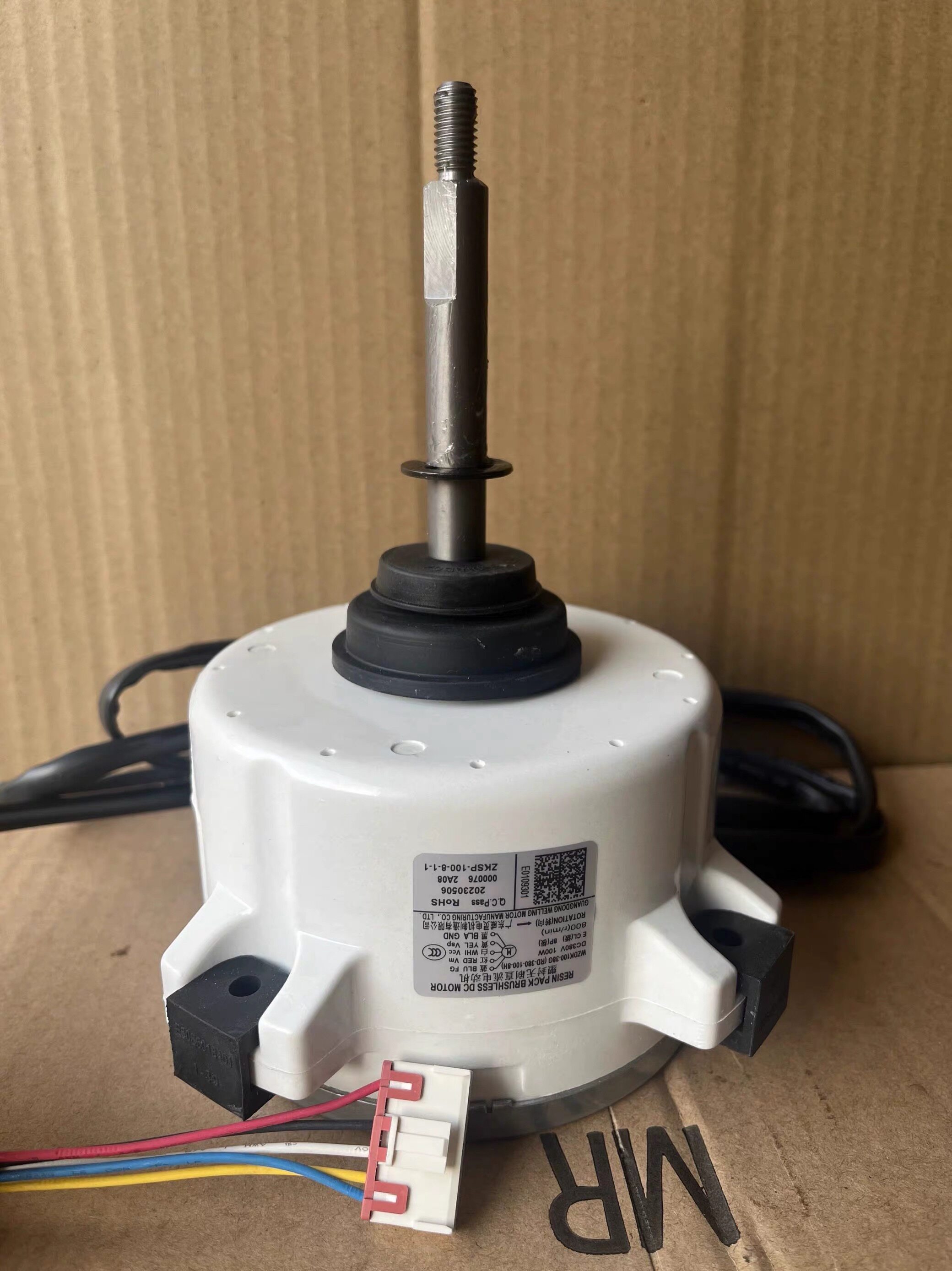 美的美博空调无刷直流外电机WZDK100-38G ZKSP-100-8-1-1全新原装
