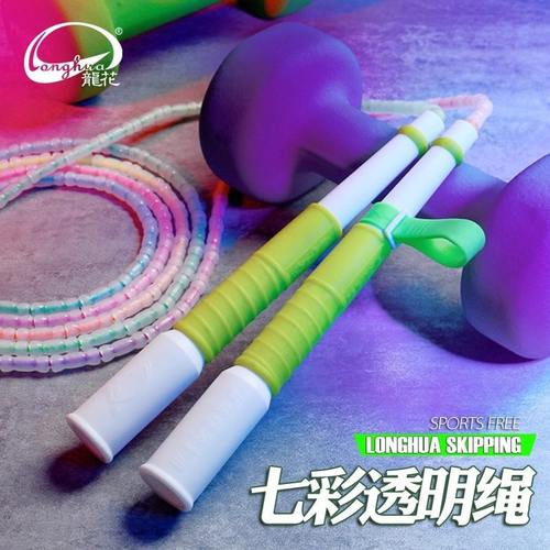 龙花牌创新款102透明珠+七彩绳芯