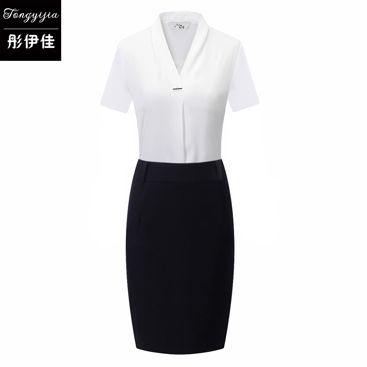 PROFESSIONAL SUIT CHIFFON SHIRT TWO PIECE SET 2021 NEW CASE FIELD CUSTOMER SERVICE WORKWEAR WOMENS COMMUTER WOMENS WEAR