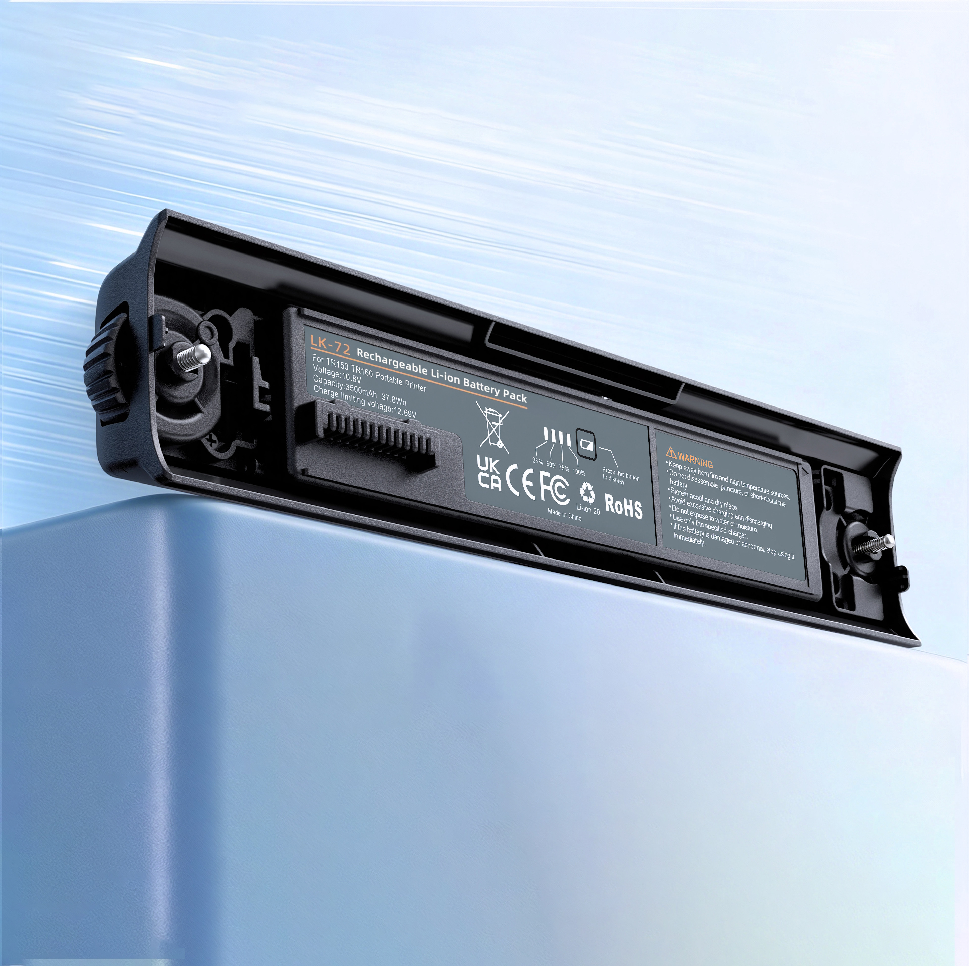适用CANON佳能TR150,TR160,TR163 LK-72 LB-70便携式打印机电池
