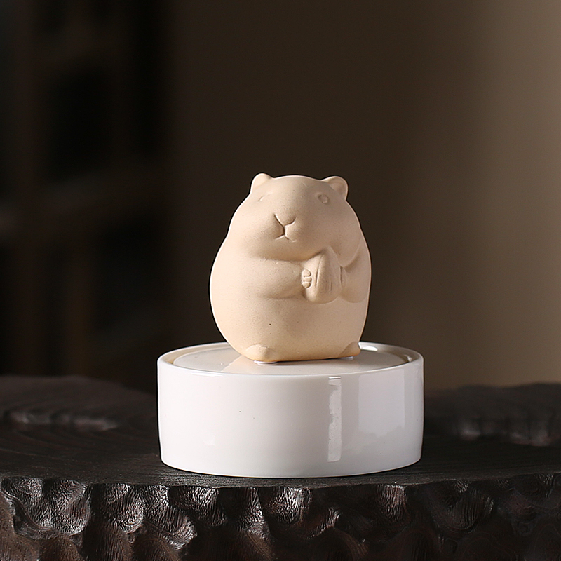 仓鼠陶瓷骨灰盒宠物火化骨灰纪念