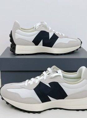 New Balance NB 327 潮流 舒适 织物合成革牛皮耐磨 低帮 跑步鞋