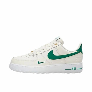 耐克Nike Force1ampx27ampx2707 AF1米白綠女子板鞋 Air 臨遠(yuǎn)倉