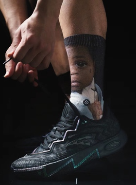 Anta安踏 KAI 2 欧文二代 黑武士  氮科技 低帮 篮球鞋 男款 黑色