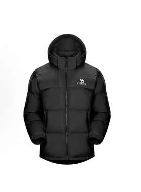 骆驼暖绒系列抗静电可拆卸帽保暖面包羽绒服男女同款A13CAPN110