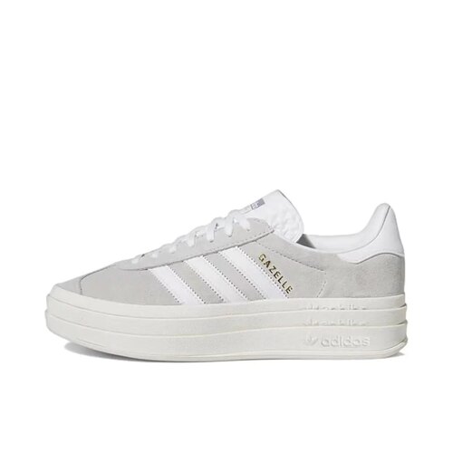 阿迪达斯adidas Originals Gazelle Bold低帮休闲跑步鞋女款追赶