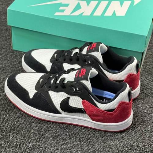 Nike SB Alleyoop耐克男子简版DUNK复古黑红休闲滑板鞋