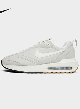 Nike  复古 皮革耐磨 低帮 通勤跑步鞋 男款 灰白DJ3624-002羊仓