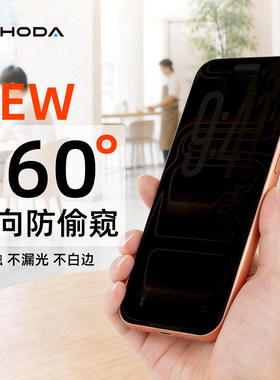 HODA好贴适用17ProMax360°防窥