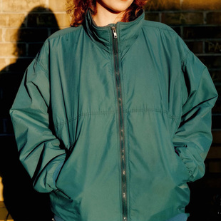 B塔平替解鲁德辛西拉复古飞行抓绒夹克 立领防水加绒机能尼龙外套