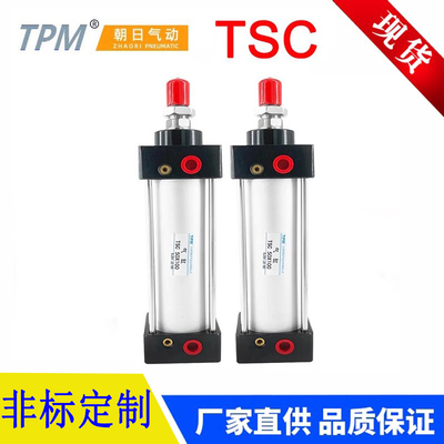 标准气缸TSC32/40/50/63/80/100/125/160X25X150X300X500S