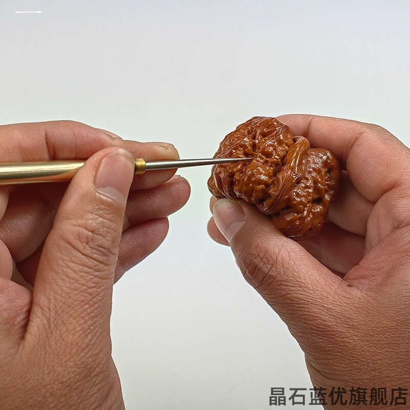 钢针高硬度核桃扣缝青皮核桃金刚菩提子DIY锥子清理针杂质文玩