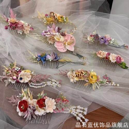 DIY配件日韩不齿发饰盘发发梳