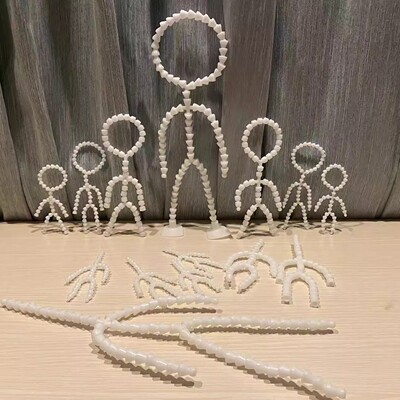 适用包换棉花娃娃骨架DIY9.5mm.7.5mm带头工具装工居家omodoki