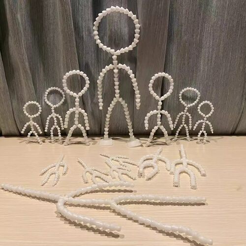 适用包换棉花娃娃骨架DIY9.5mm.7.5mm带头工具装工居家omodoki
