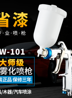喷枪喷漆气动油漆喷涂w101汽车家具高雾化喷涂小型外墙家用工具
