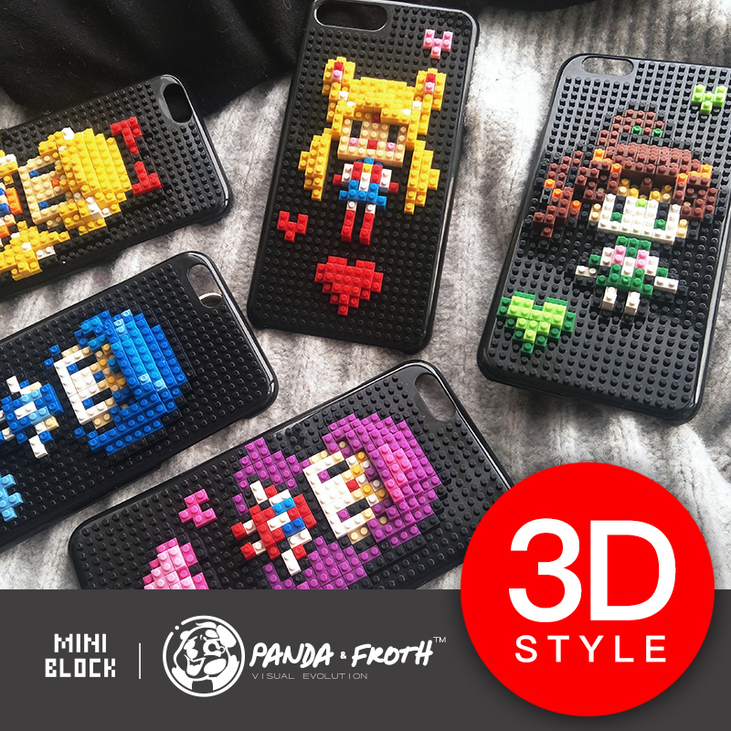 创意DIY美少女战士iphone xs maxr678plus积木手机壳vivo苹果oppo|msdalam kategori Aksesori Digital 3C, Aksesori telefon bimbit, Kes telefon bimbit/Shell - dari Buy2taobao.com untuk memberikan perkhidmatan ejen Taobao profesional membeli